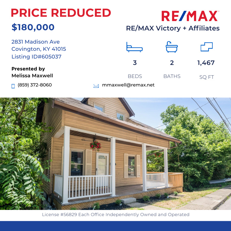 SellsHousesNKY's tweet photo. Beautifully updated home w/ detached heated 2-car garage behind the home! Updated kitchen w/ new cabinetry &amp; granite countertops/ Formal din...

Click here for details:
https://t.co/XXUri59MbR https://t.co/eyCaO9e67w