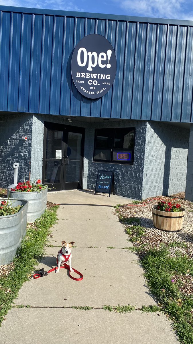 Ope! We walked here again.

<a href="/OpeBrewingCo/">Ope! Brewing Co.</a> #CraftBeer