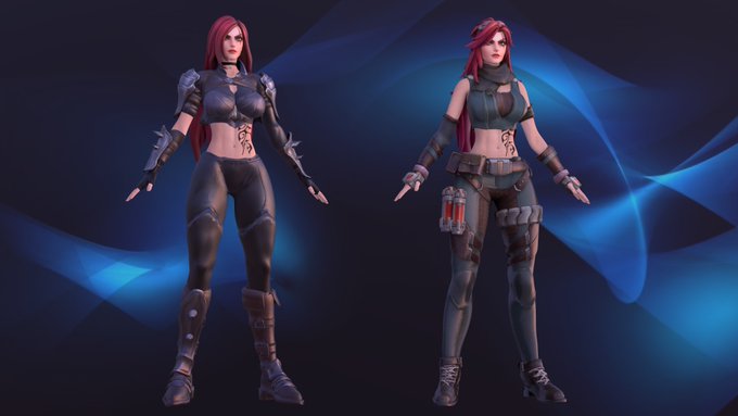 1 pic. Katarina Blender Model is now available on Patreon - https://t.co/9XEypuUYRa

1)  https://t.co/c9cQ8Z8vRw
2)