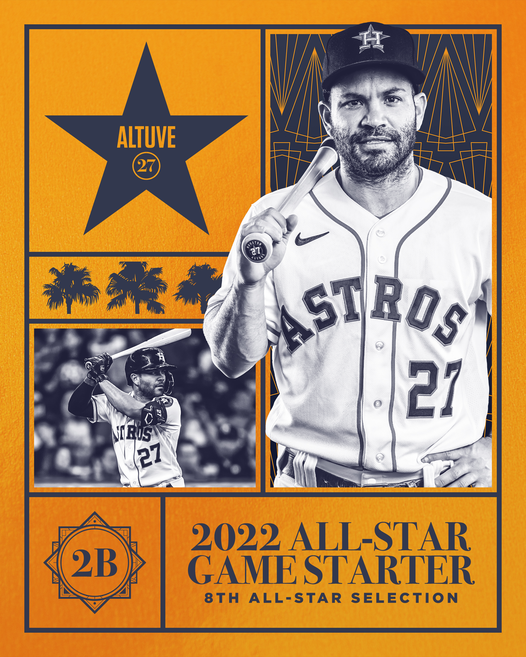 H-E-B on X: Congratulations to our @astros friend, Jose Altuve on his 8th  time #AllStarGame selection! / X
