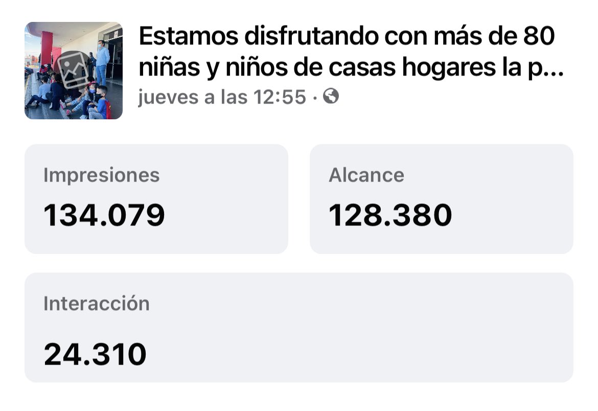 LuisAngelMonca4's tweet photo. En mi página de #Facekook tuve un alcance de más de 134,079 en la publicación del cine del día de ayer. Sin comprar publicidad, sin bots y con más de 600 likes. 😳 https://t.co/tpt032pJFR