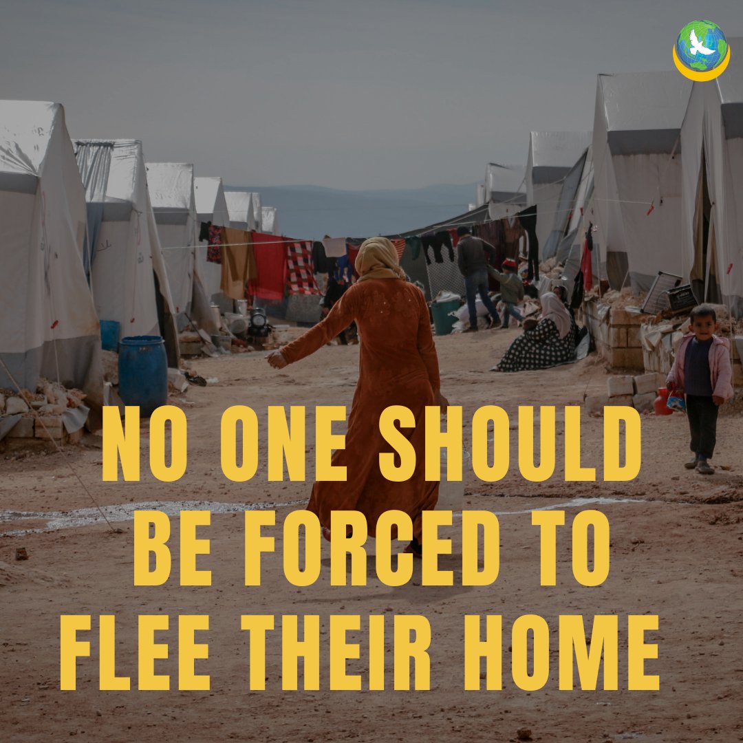 Whenever people are forced to flee, they have a right to be protected.
.

#RefugeeWomen #WorldPeace #PeaceWork