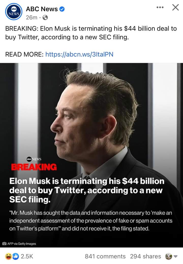Fastsinfo99's tweet photo. #Elon_Musk nama addaati.Haftaamii addunyaa kanaati. Waan itti qajeelte diigdee akka feete goote. #Twitter_$441billion dhaan bita jettee dhukkee kaaste. Amma ammoo dide hin bitu jette. https://t.co/vVYs3nqmQB