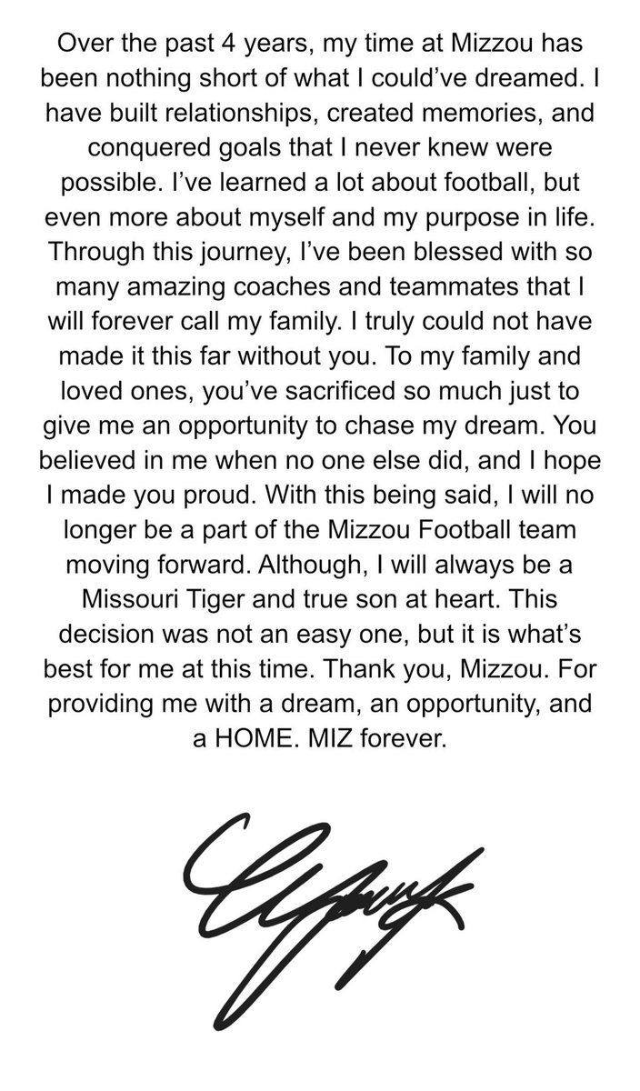Thank you, Mizzou.