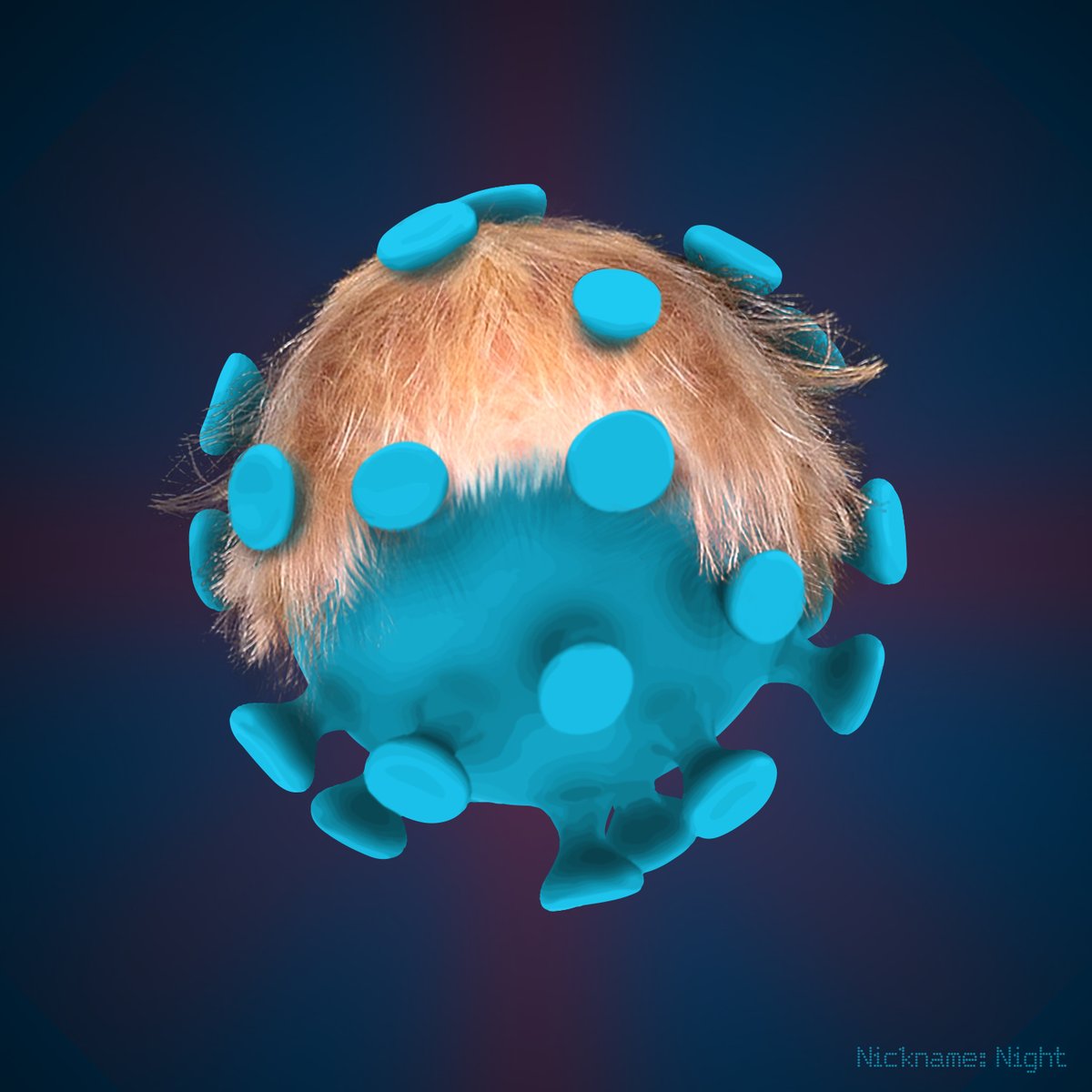 And we were warned.

Bulletproof
This specimen demonstrates high resistance, amazing virulence and remarkable invasion into any ecosphere of the biocenosis. 
Price: 1.7 ETH
Buy here: rarible.com/token/0xc91544…