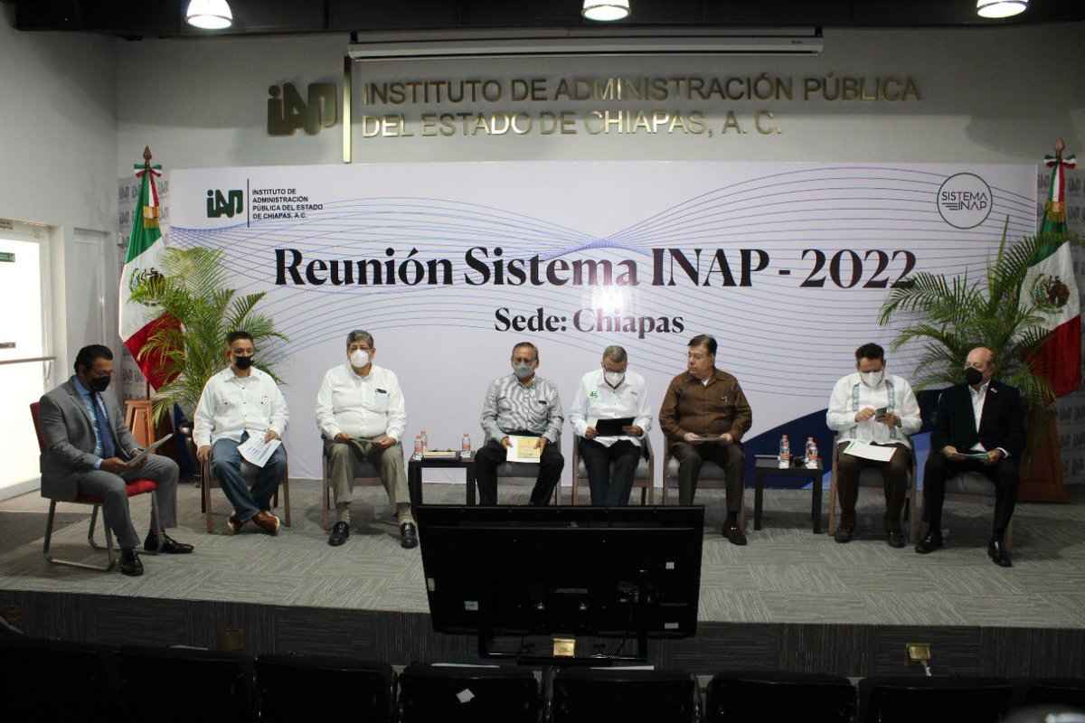 PortadaNoticias's tweet photo. @IapChiapas sede de la “Primera Reunión Nacional de Trabajo del Sistema INAP-2022”

Se contó con la representación de los IAP de los estados de Tabasco, Sonora, Quintana Roo, Guanajuato y Michoacán. 

https://t.co/IjigmuWoQD… https://t.co/pwVxjvDLHN