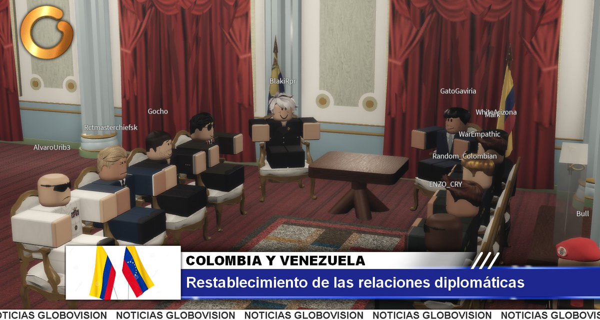 VenezuelaRbx's tweet photo. Hoy el Ministro y Viceministro de Relaciones Exteriores se reunieron con el Presidente Colombiano para discutir sobre el reestablecimiento de las relaciones diplomáticas entre ambas naciones con el fin acabar con las diferencias y establecer lazos amistosos. 🇨🇴🇻🇪
#Venezuela https://t.co/1XoFdXcd4H
