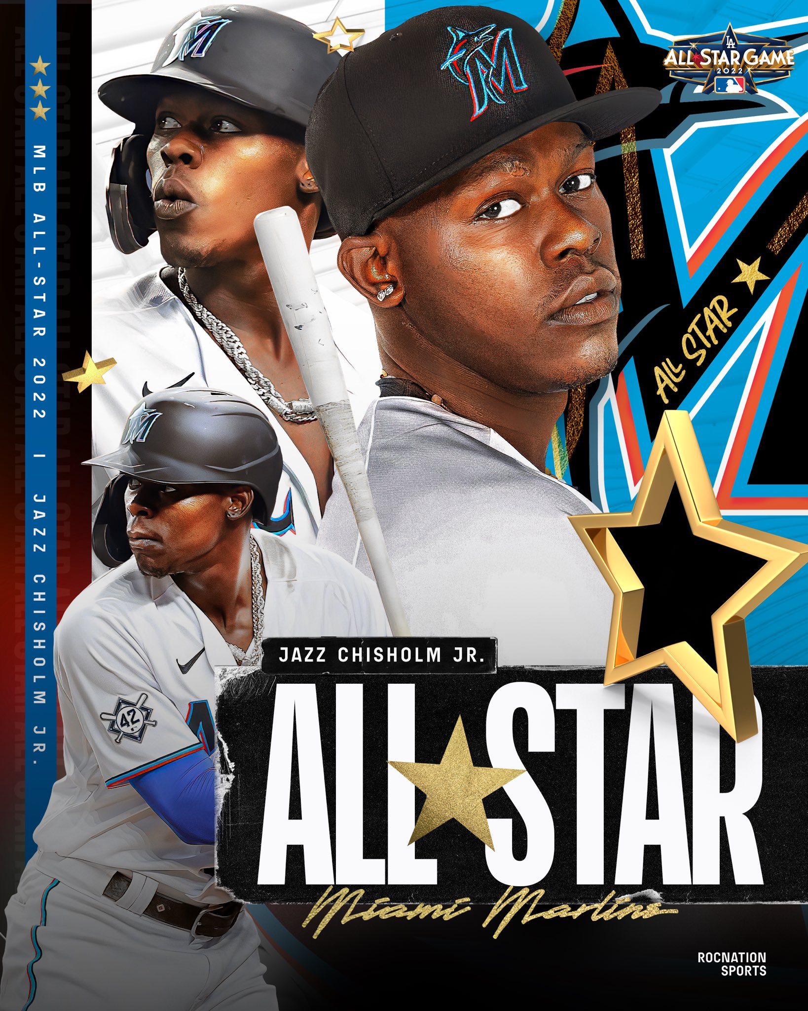 Roc Nation Sports on X: JAZZ IN LA 🌟🎷 Congrats @j_chisholm3 on becoming  an NL All-Star Starter at 2B!  / X