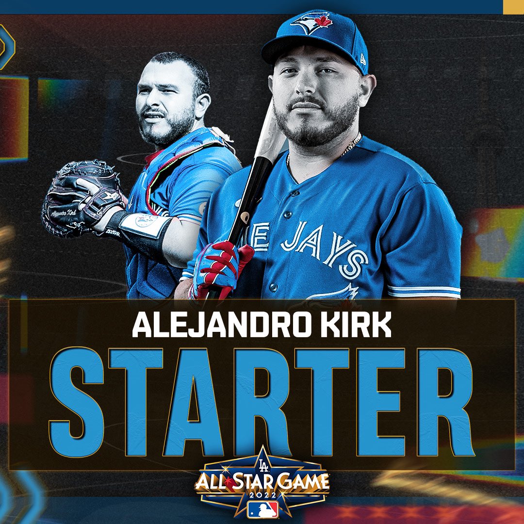 Toronto Blue Jays on X: The Captain of this Starship 🚀 @alejandro_kirk is  ready for liftoff! ⭐️  / X