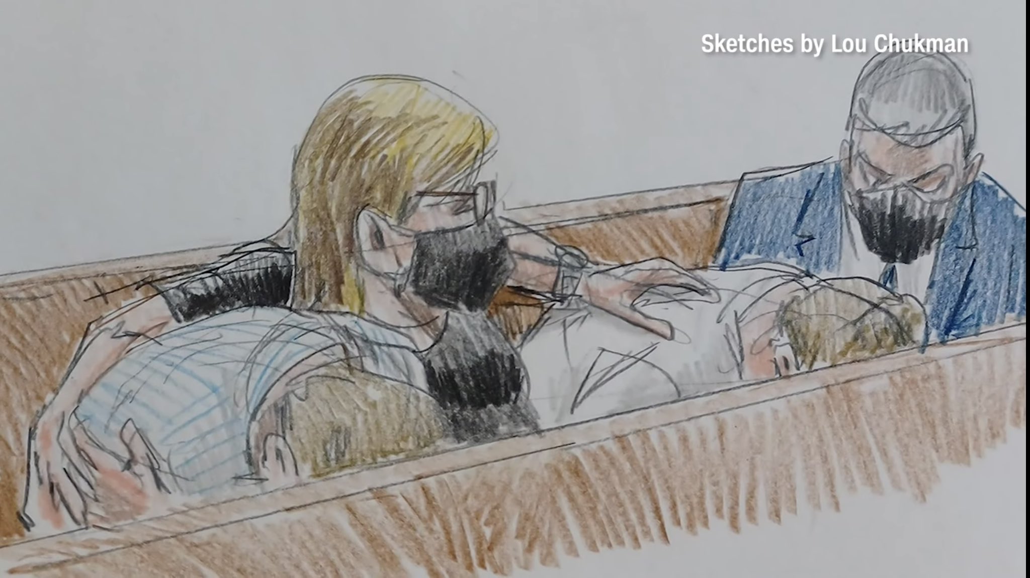 the twins’ mom on Twitter: "Unfortunately the courtroom sketch artist