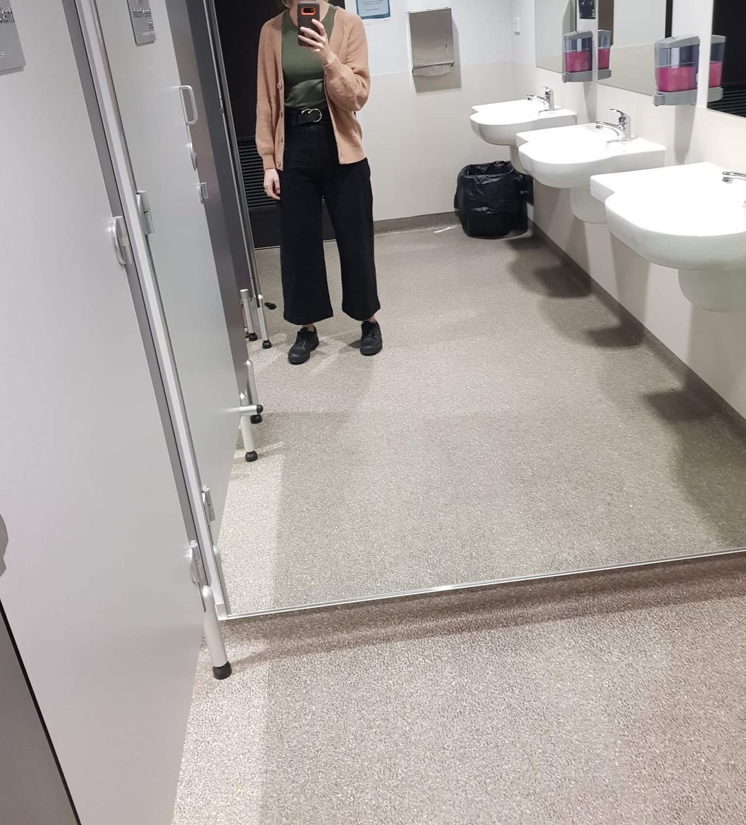 DM me if you want a peek at what's underneath 😘😘 #publictoilet #onlyfansgirl  #nsfwtwt #sellingcontent #buyingconent #workgonewild