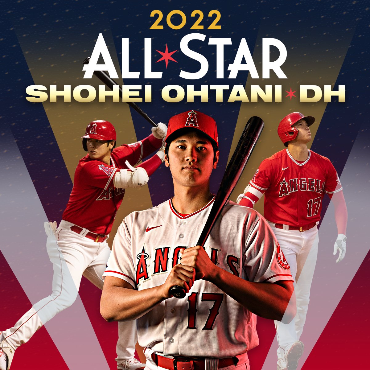 Los Angeles Angels on X: 大谷翔平 2022年オールスター！ Shohei Ohtani will head to the  2022 All-Star Game as the starting American League Designated Hitter!   / X