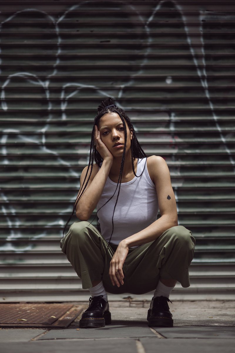 SCokerPhoto's tweet image. Sophia in Bed Stuy, Brooklyn.