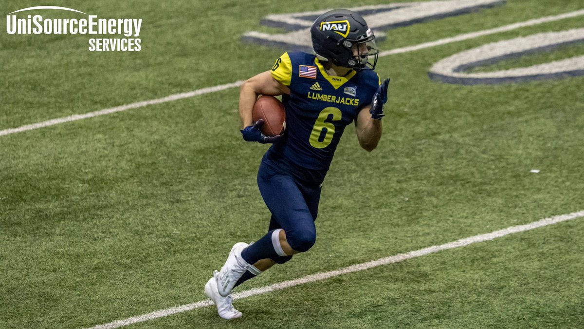 ● WR Spotlight ●

Coleman Owens - NAU

• Owens was great for the Lumberjacks last season as a Freshman. He caught 43 passes for 712 yards 6 Touchdowns.