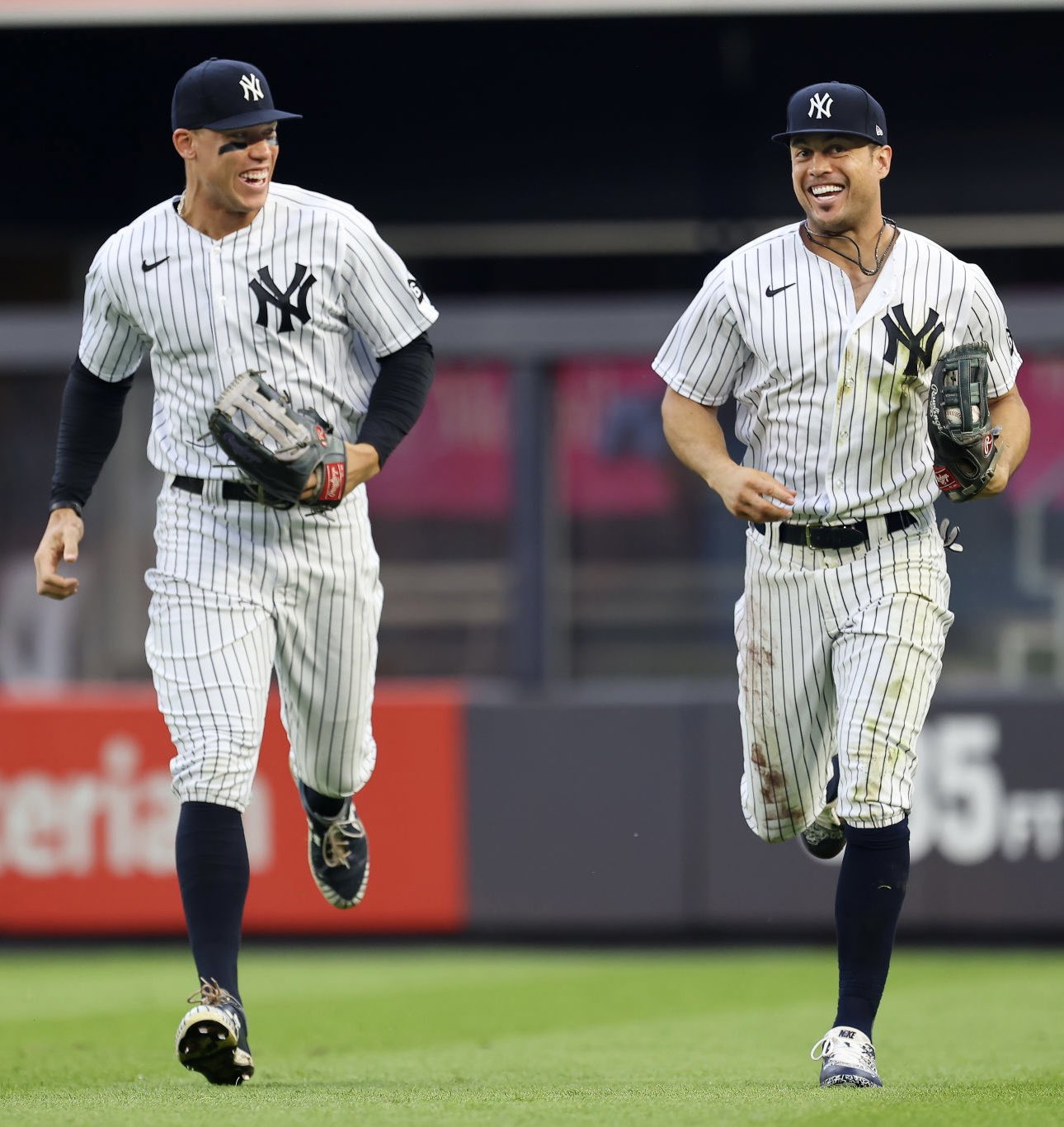 Talkin' Yanks on X: Aaron Judge and Giancarlo Stanton will be starting in  the outfield for this year's American League All Star team!   / X