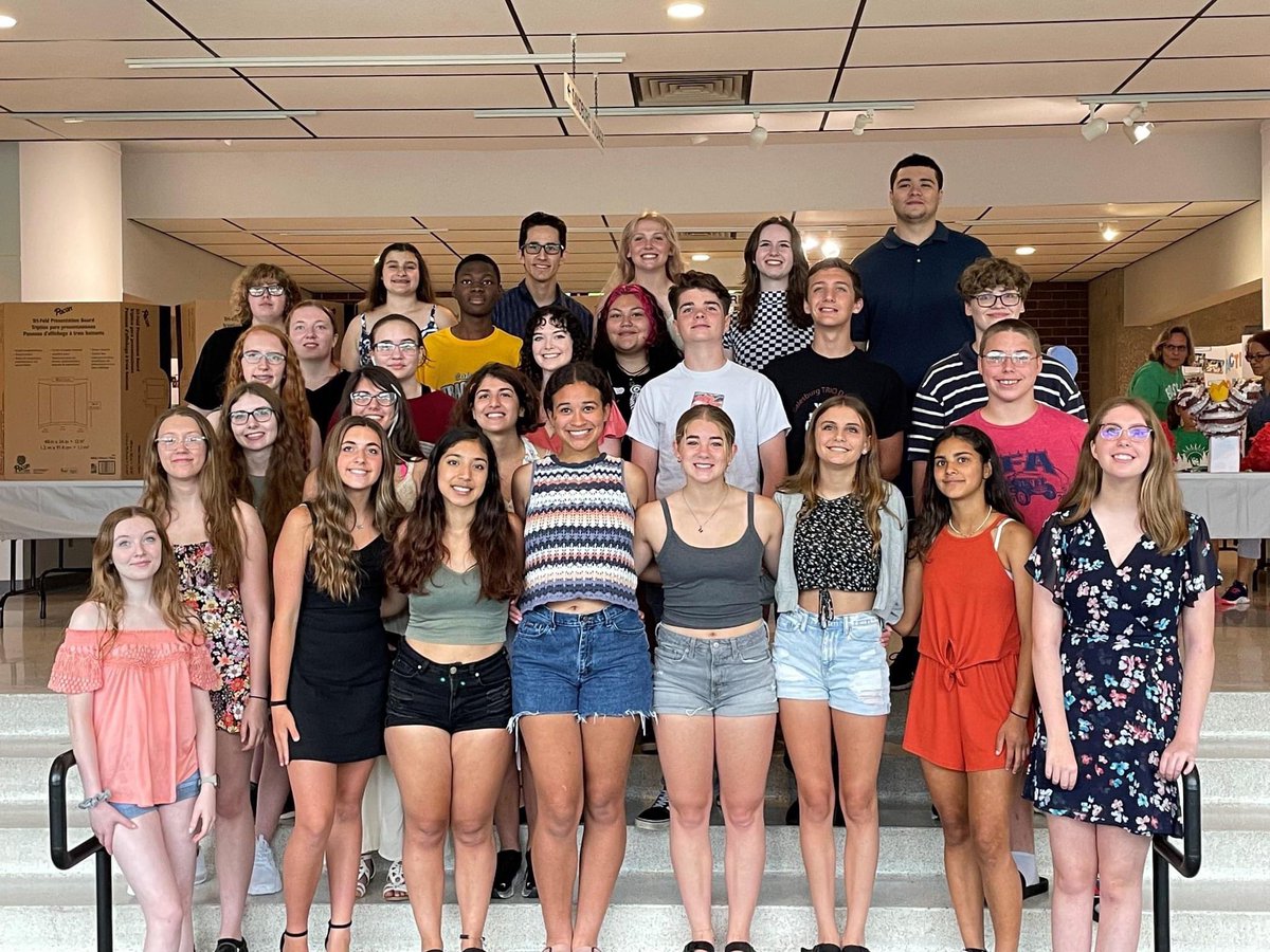 TrioMath's tweet photo. Wow!!! What a wonderful end to our 2022 Upward Bound Math-Science Summer Program!!!  Our students were able to showcase all that they learned to family and friends today.  
We are so grateful for our students and their families.  You all are THE BEST! https://t.co/MKMdJD1xDA