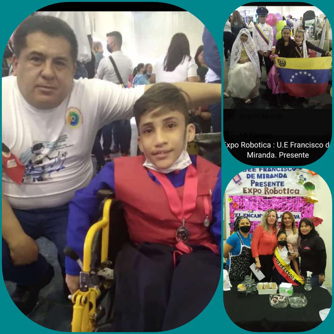 <a href="/YuniorClavijoM/">CARLOS Y. CLAVIJO M.</a> :  La #ExpoRobotica2022EsBernal fomenta el trabajo en equipo de nuestros estudiantes del #Tachira , la investigación, la documentación y la reutilización de materiales, por ende, decidimos escoger el término inglés de Liberator como el nombre del robot principal.