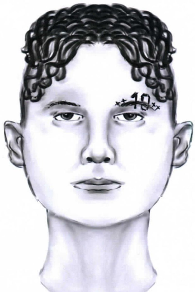 Crimen de Agustina: buscan a un hombre y elaboraron un identikit. Se solicita a todas las personas, en caso de observar un sujeto de similares características, comunicarse al teléfono de turno de la fiscalía (0299) 154167314, a emergencias 911 o a la unidad policial más cercana.