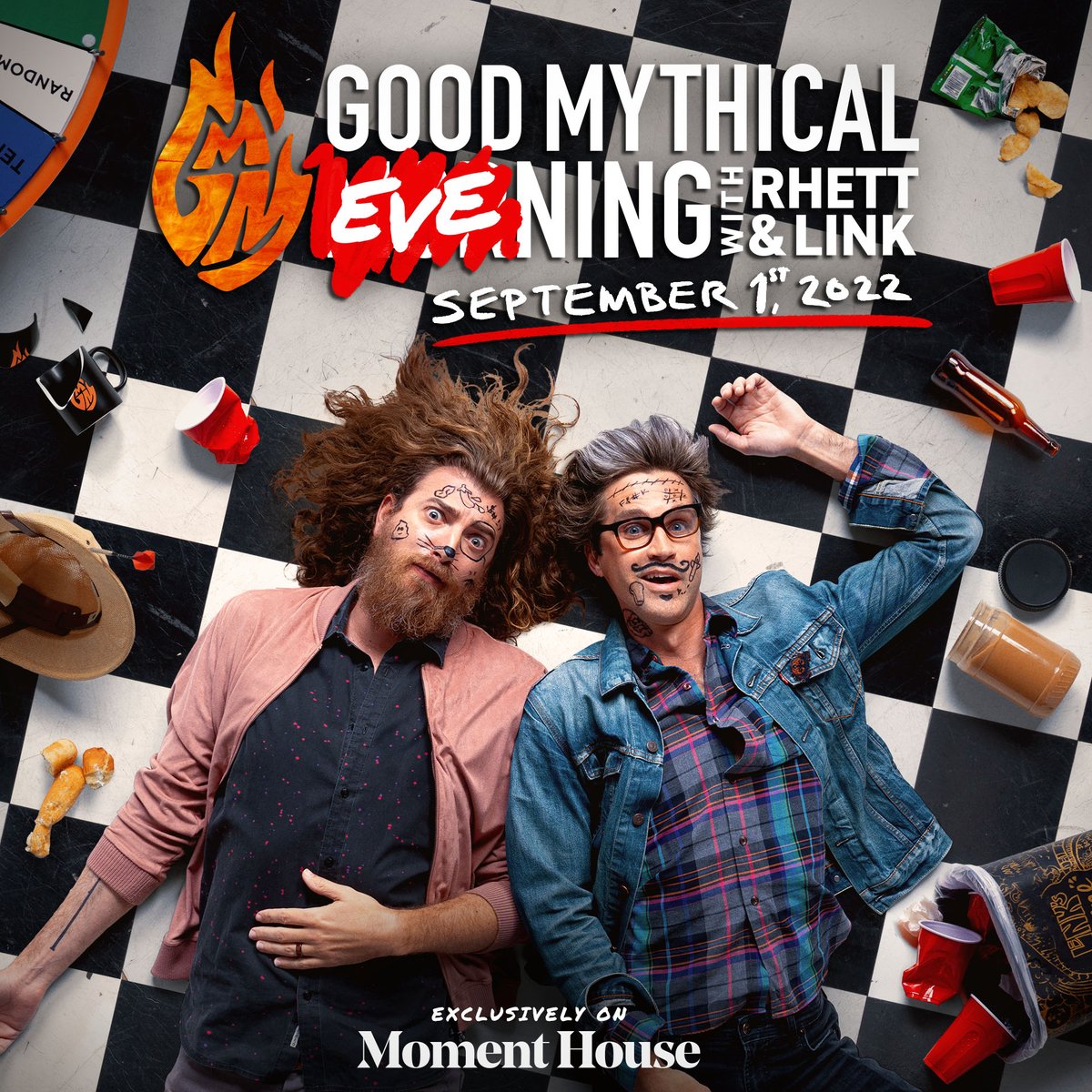Rhett & Link on Twitter "WE’RE DOING IT AGAIN! Mark your calendars and