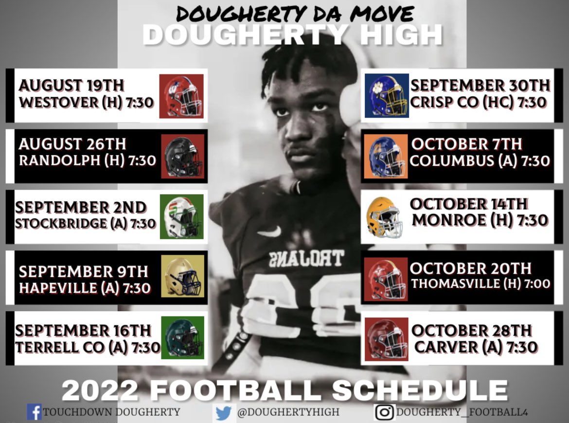 Dougherty High Football on Twitter "2022 Dougherty High Football