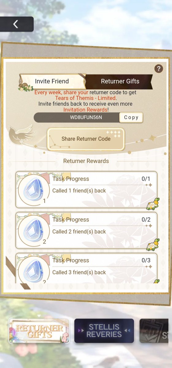 monomon1287's tweet image. Somebody please use my returner code WD8UFUN56N
I&apos;ll love you forever. Please and thank you &amp;lt;3
#TearsOfThemis #TearsOfThemisAnniversary #returnercode #tearsofthemiscode