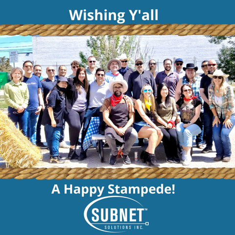 SUBNETSolutions's tweet photo. Wishing everyone a Happy Stampede!
#CalgaryStampede #SUBNETSolutions #BBQ #Yahoo https://t.co/5fsPhbuWvl