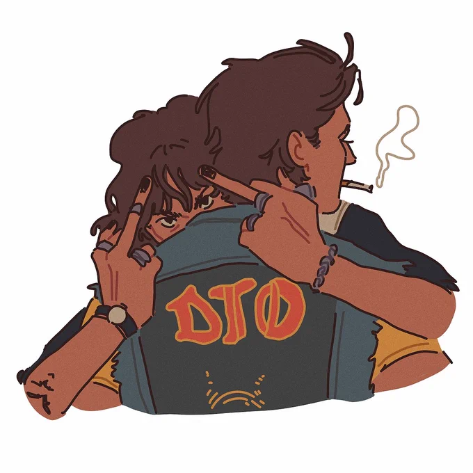Jumping on the train of using this reference
They're on a concert date

#steveharrington #eddiemunson #steddie #strangerthings #strangerthingsseason4 