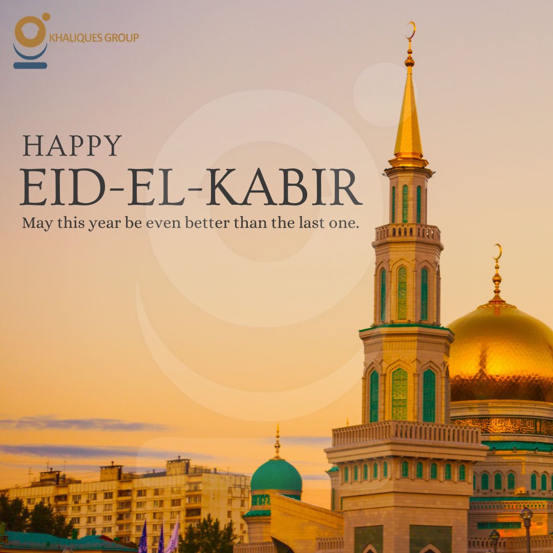 Happy Eid-El-Kabir from all of us @khaliquesgroup. #EidAlAdha 
#eid #eidmubarak #sallah #khaliquesgroup #bespokeliving #barkadasallah #AbujaTwitterCommunity