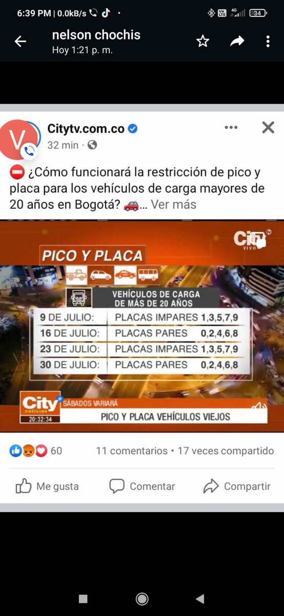 Señores peridistas de city tv desde <a href="/asovolbocun/">Asociación volquetera de Bogotá y Cundinamarca</a> les pedimos rectifiquen la informacion errada que publicaron sobre la restriccion de carga para vehiculos de mas de 20 años ya que hemos visto varios errores en su comunicado la persona encargada de investigar no sabe no publique