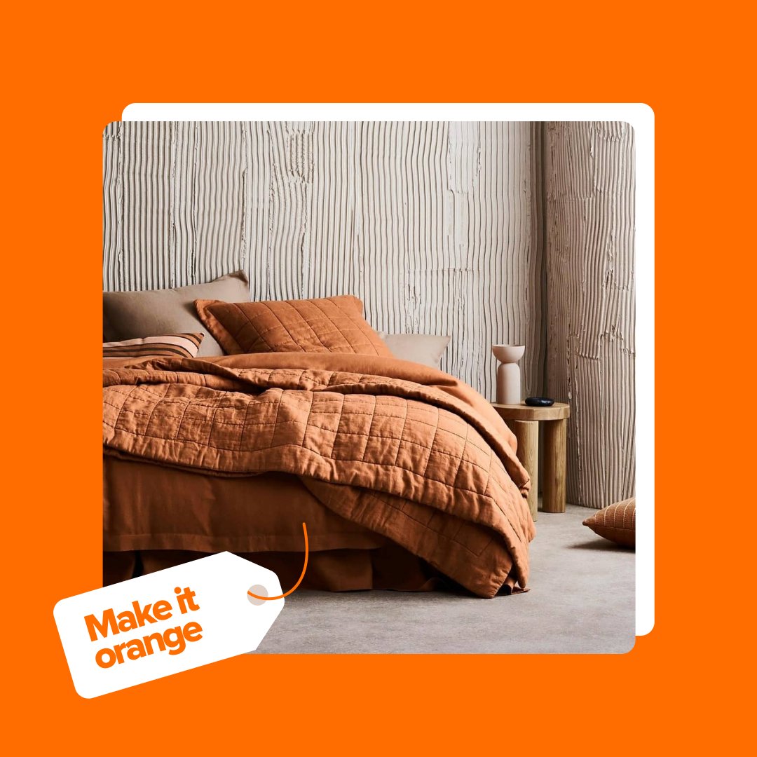 Orange comes in many forms! Like this cosy Maple coloured set from @sheridanaustralia.🍁😍😴

Shop Sheridan’s luxe range of bedding and towels in easy instalments with humm, always interest free! 🧡

#makeitorange #shophumm #humm #interestfree #theBIGGERbuynowpaylater