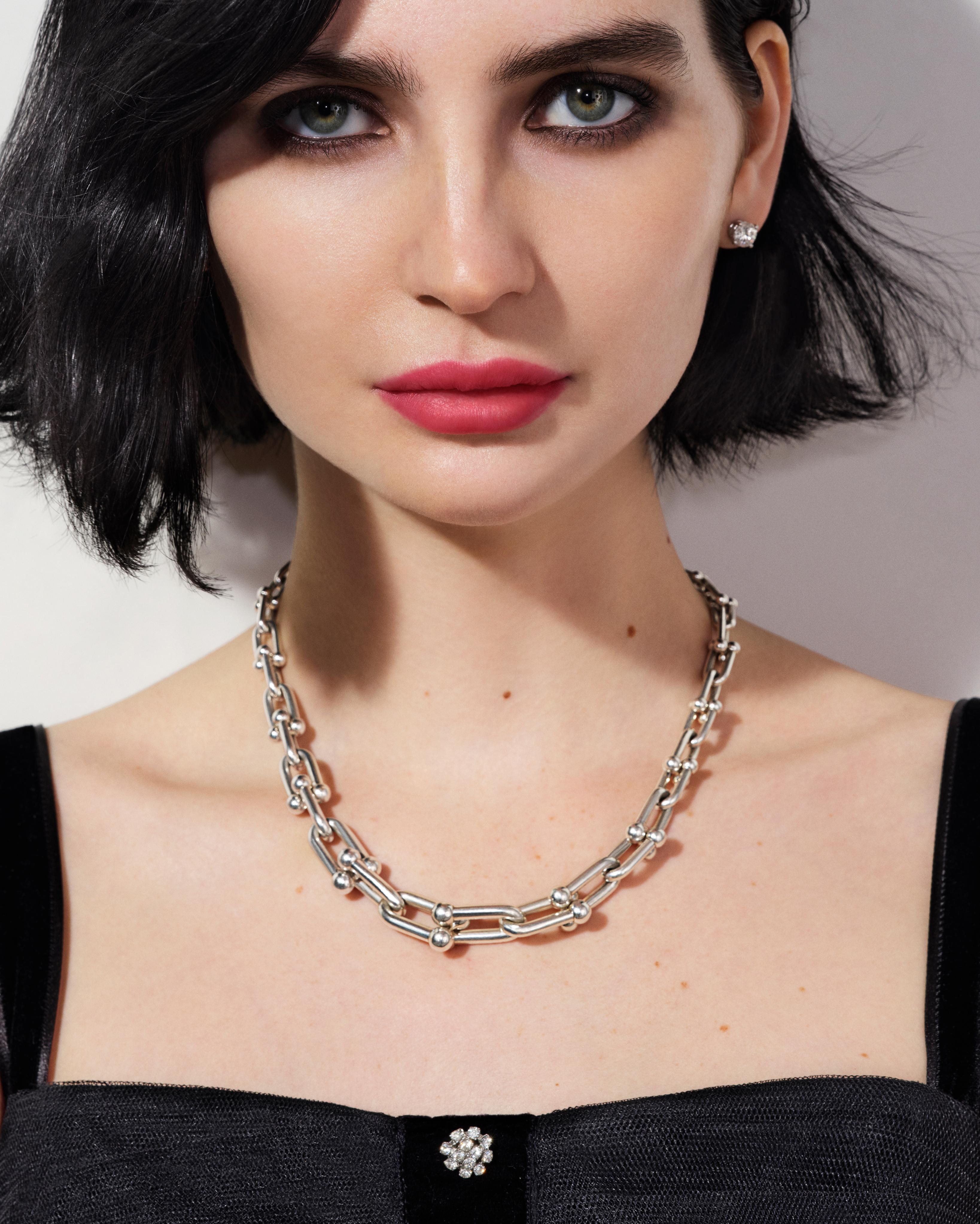 Tiffany hardwear silver necklace outlet