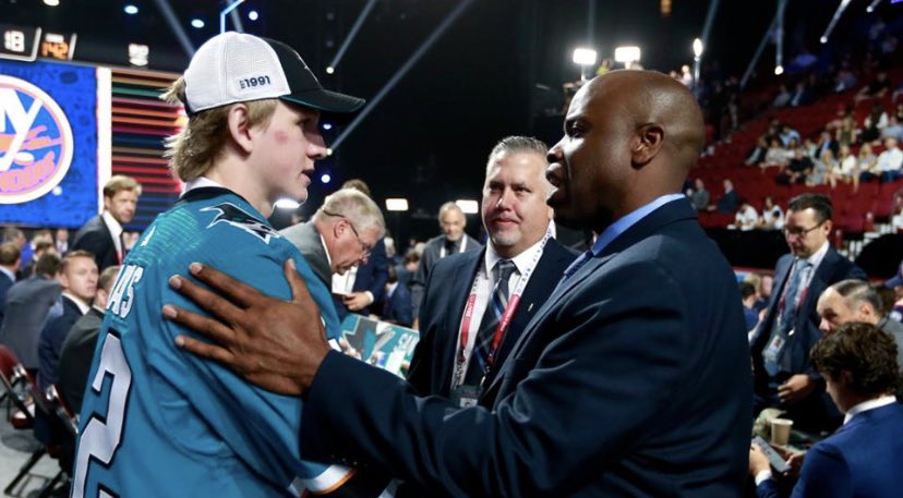 Thank you for believing in me <a href="/SanJoseSharks/">San Jose Sharks</a>. Time to work!