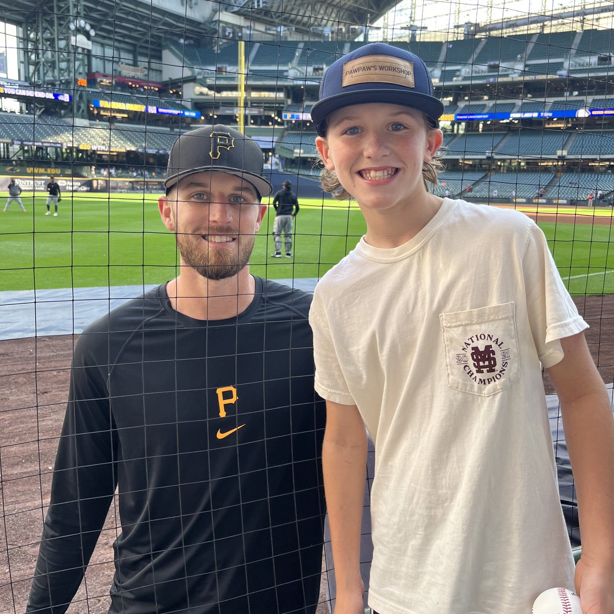 Ran into my old friend @cstratton46 in Milwaukee today!