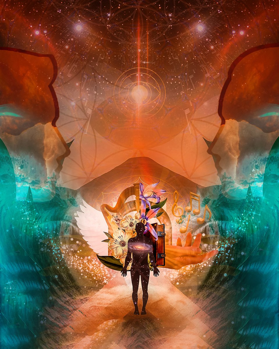 I'm happy to release my new artwork "A sacred songwriting"  makersplace.com/charlieorellan… #raredigitalart #digitalart via <a href="/makersplace/">MakersPlace 🔳</a> 

#NFTdrop #NFTCommunity #NFT #NFTartist #nftcollector #nftarti̇sts #NFTartworks #spirituality #awakening #higherself #visionaryart