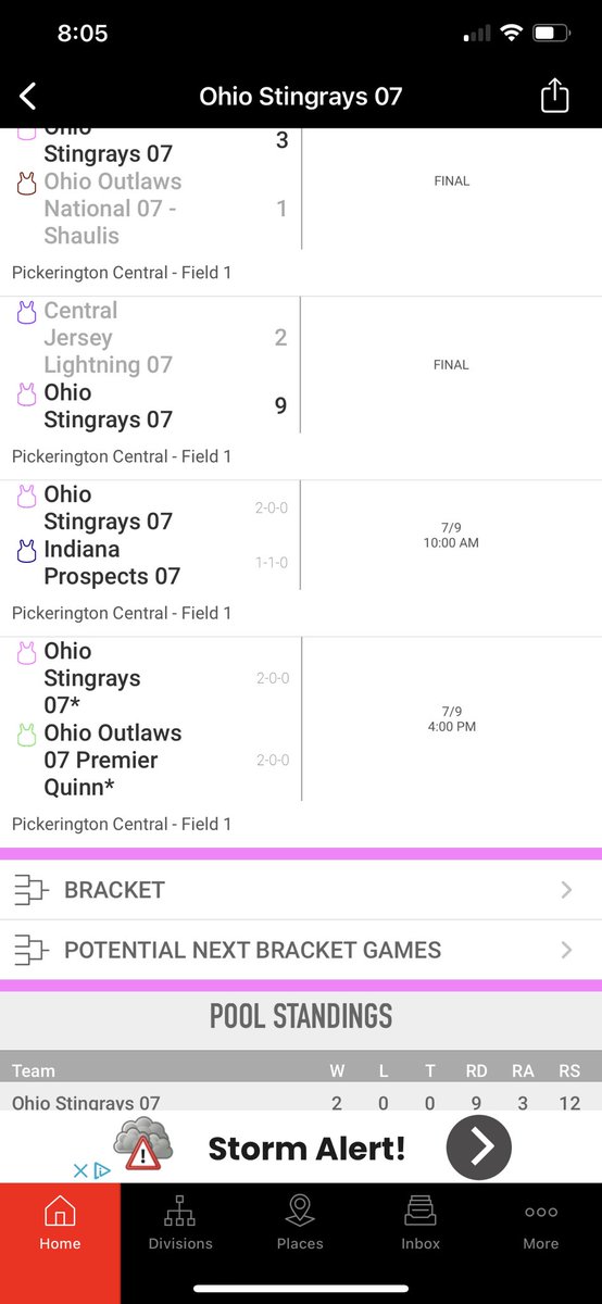 meganlodge2025's tweet photo. 🚨Tomorrow’s games have been moved to 10:00 AM and 4:00 PM, both at Pickerington Central HS Field 1!🚨 #BYRG @Coach2K_Miami @mzerkleee @YvetteHealy @Kyle_coachK @CoachHerm @UACoachMurphy @Hall_J_4 @Coach_LaPorte @Paige_McMenemy @CoachJexx_RMU @baileyoetting09 @MeganMcMenemy25 https://t.co/BUepXMewm3