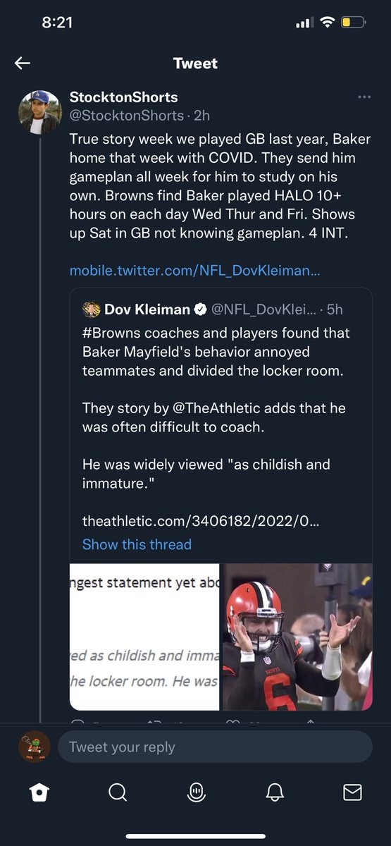 _JCle_'s tweet photo. The date of the first picture and the story in the 2nd picture 🥵 #browns https://t.co/J4QNwOe3nv