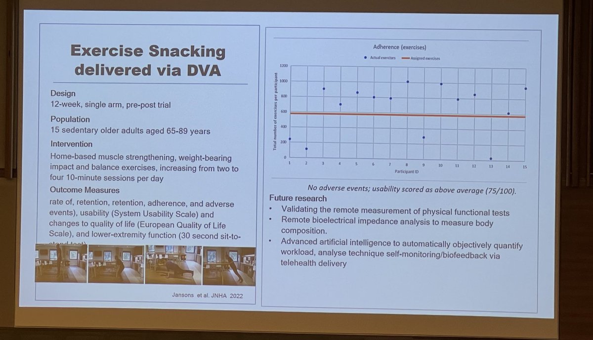 SDM_doc's tweet image. Should we be prescribing “exercise snacking” for our acute inpatient hospital patients. 10min exercise session reminders, three times/day. #ExerciseSnacking ⁦@daly_prof⁩ ⁦@ANZSSFR⁩ ⁦@mariafiatarone⁩ ⁦@Physio_Marie⁩