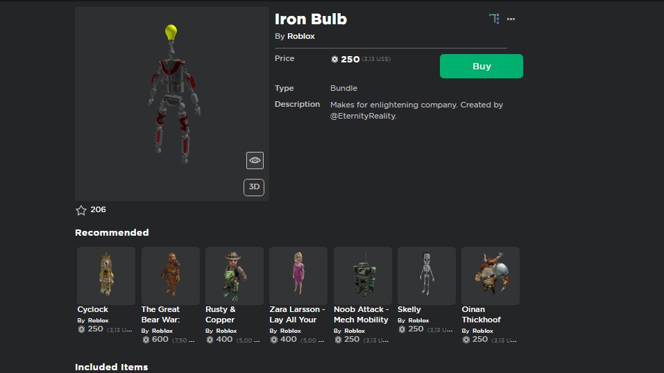 RobloxToday 💀 on Twitter "Se acaban de subir los primeros PAQUETES