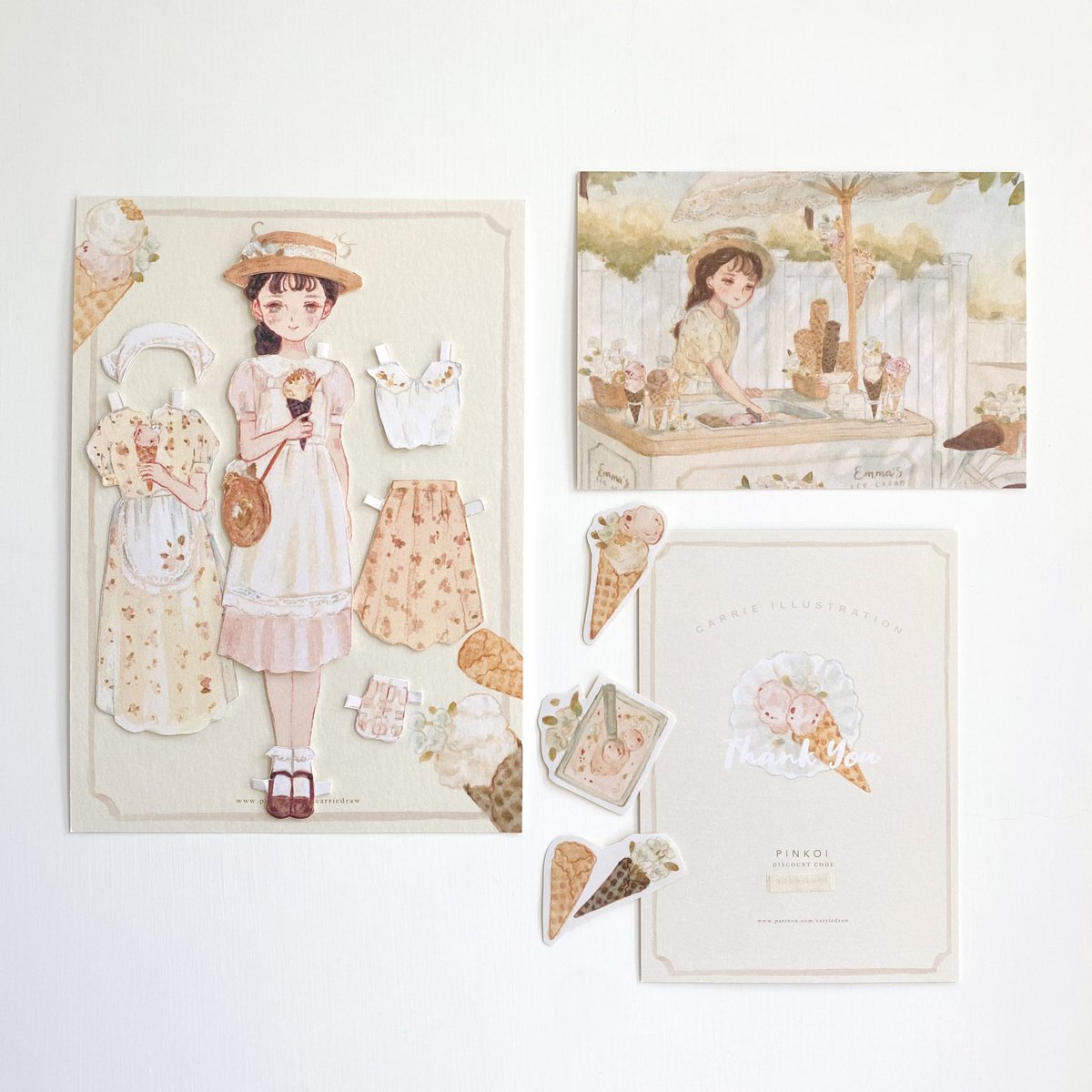 🍦My Patreon July Happy Mail💌

patreon.com/carriedraw