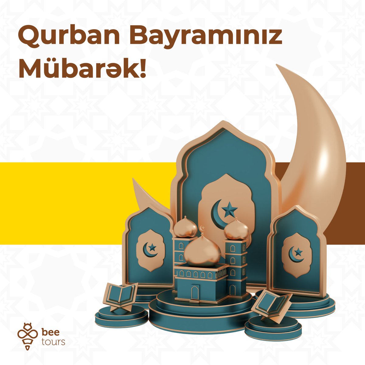 beetoursaz's tweet photo. Qurban Bayramınız Mübarək!

Kəsdiyiniz qurbanlar, etdiyiniz dualar qəbul olsun inşəAllah.

#beetours #qurbanbayramı #bayramınızmübarək https://t.co/qIiHrpvjDz