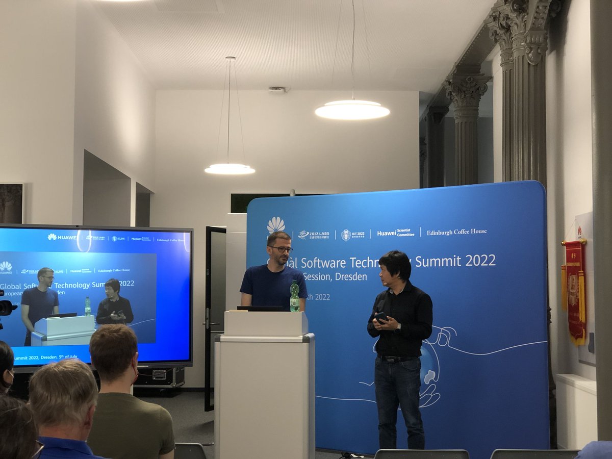 Huawei Global Software Technology Summit 2022 ended perfectly. Thanks our speakers for the high quality talks, and 5000+ audiences joined us. My dear colleague @0xdb7 nicely explained our story about "verification for performance". Click huawei-events.de/en/gsts22.htm to watch playback.