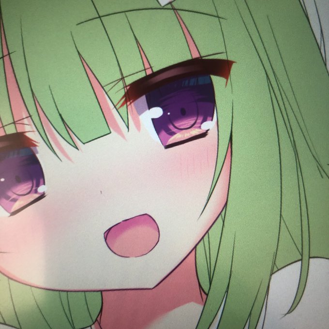 あげ忘れてたーのー
目の塗りちょっと変えてみたの 