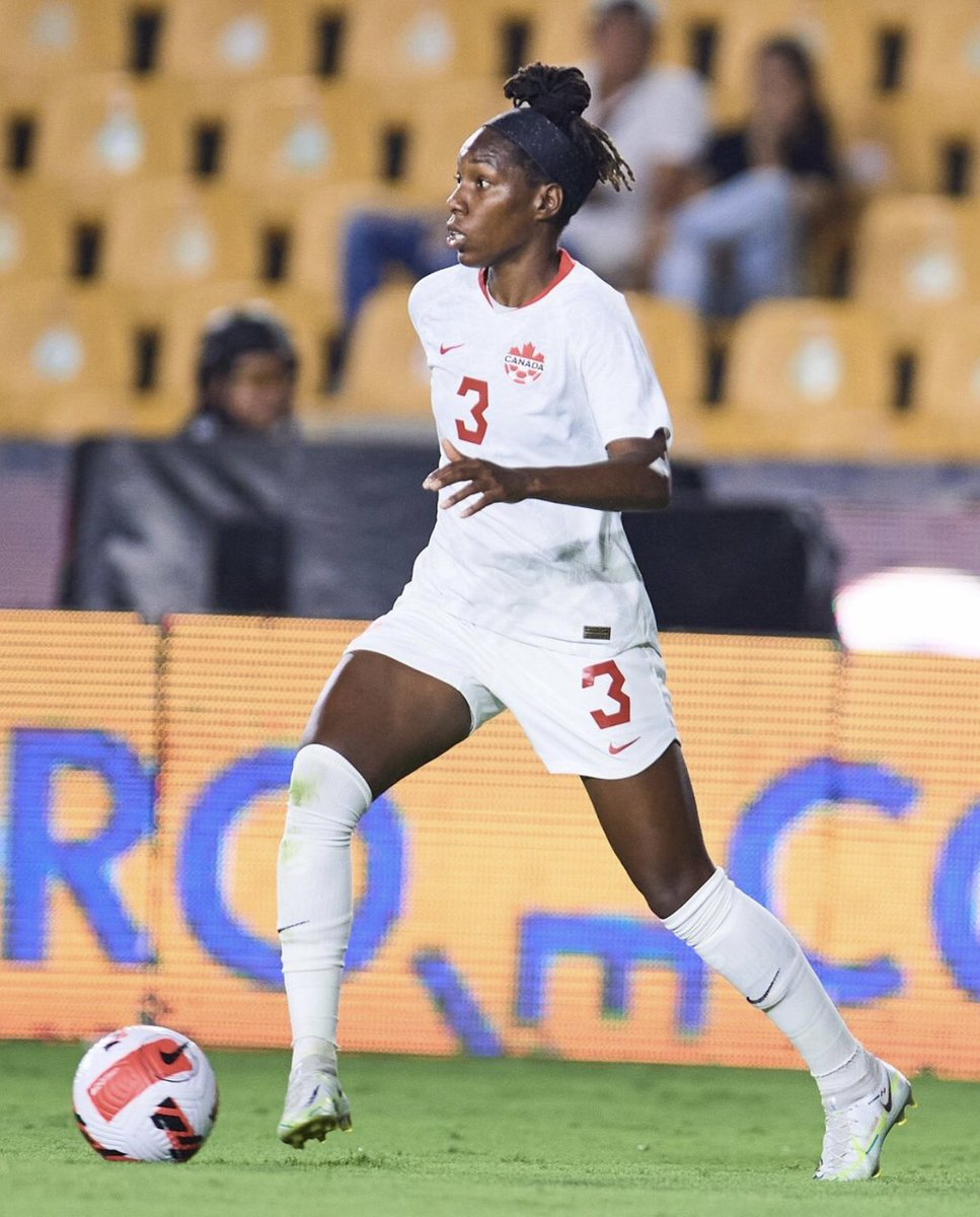 IyawoChelsea's tweet photo. 90mins of action for Jessie Fleming and Kadeisha Buchanan as Canada beat Panama 1-0 to qualify for the upcoming FIFA women’s world cup 2023 scheduled to take place in Australia and New Zealand from July 20th to August 20th.
Congratulations JF & KB👏🏻👏🏻.
#CANWT | #FIFWWC | #CFCW https://t.co/3OjhYVUkFO