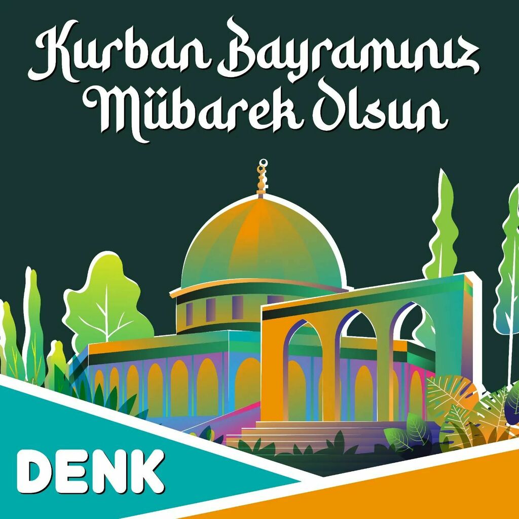 turkinfo's tweet photo. Kurban bayramınız mübarek olsun!

Eid Mubarak - Gezegend feest!
 
Wij wensen iedereen die het viert een fijn Offerfeest!

#denkanders
#denk
#partijdenk
@denknl @denkrotterdam @tunahankuzunl @azarkanfarid https://t.co/n4hgfIiFbL
