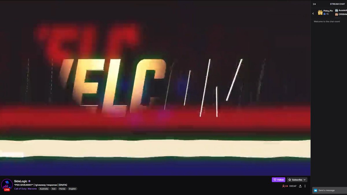 No way this man is streaming