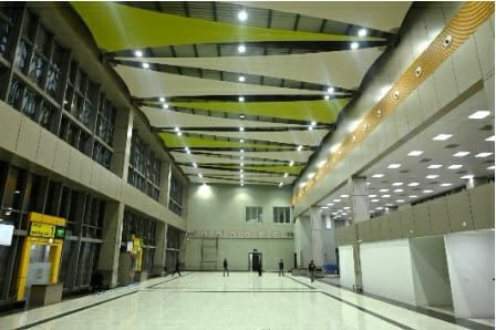 DDNewslive's tweet photo. PM @narendramodi to inaugurate #Deoghar Airport, constructed at an estimated cost of around Rs. 400 crore. The Terminal Building of the airport is equipped to handle over five lakhs passengers annually
@MoCA_GoI https://t.co/O9sANS9HCs