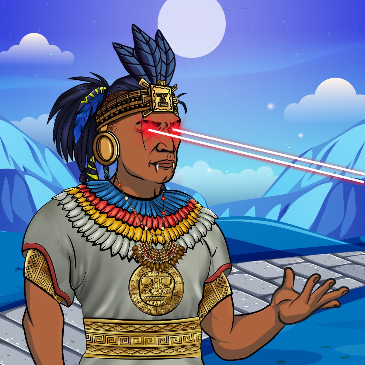 NFTGoldenEmpire's tweet photo. @bobolopes1 @BullysNFT @VeGnomes_NFT @madvapesnft Minting on the 15th of July 🔥 
The Inka Empire "The True Legacy" 🗿

♦️ Story-telling NFT collection
♠️ Variety of 8 different characters
♥️ 230+ traits
♣️ Co-founders born in the Inkan Andean region.

Info available on our twitterpage and/or https://t.co/fsgEBNE6Si https://t.co/4Us09VmXg4
