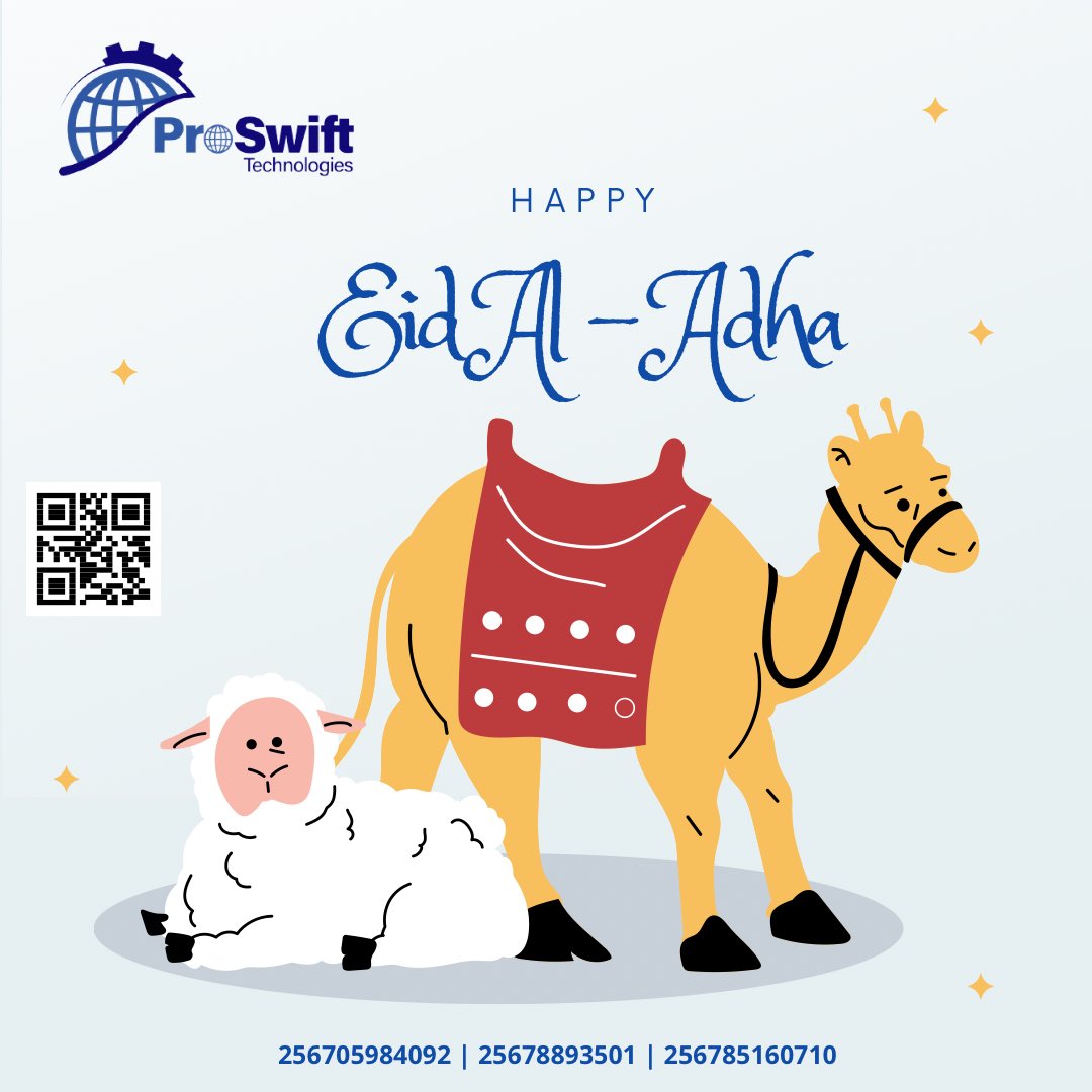 ProSwift_tech's tweet image. May this holy festival bring life, light and joy. Bakrid Mubarak to you and your family.
#proswifttechnologies