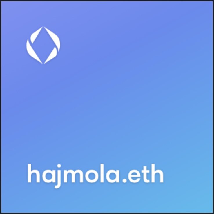 I found a permanent solution for my ETH wallet’s GAS problems.😎

#NFTCommuntiy 
#ensdomains 

<a href="/DaburHajmola/">Dabur Hajmola</a> 
<a href="/ensdomains/">ens.eth</a> 

opensea.io/assets/ethereu…