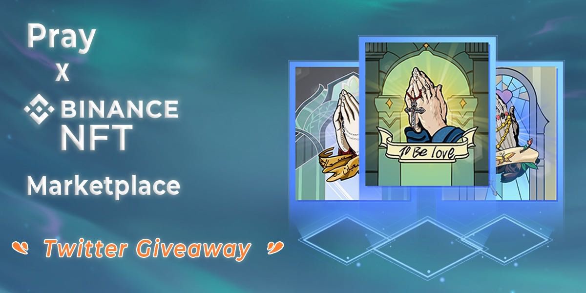 500 Premium Genesis NFT LIMITED on <a href="/TheBinanceNFT/">Binance NFT</a>  
God's masterpiece💫 

Pray 🙏 causes miracle 
Let us Pray for peace🕊

5️⃣Winners
🎁US$100 of each winner 

🙏Follow <a href="/Prayeverything_/">Praynft.io</a> <a href="/TheBinanceNFT/">Binance NFT</a> 
🙏❤️+ RT
🙏Tag 3 FRENS
⏰48 hrs

#Prayeverything #BinanceNFT #bscnft